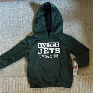 NFL New York Jets Kids Dark Green Hoodie